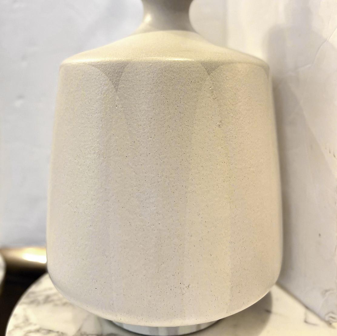 Large Midcentury Ceramic Lamp For Sale 1