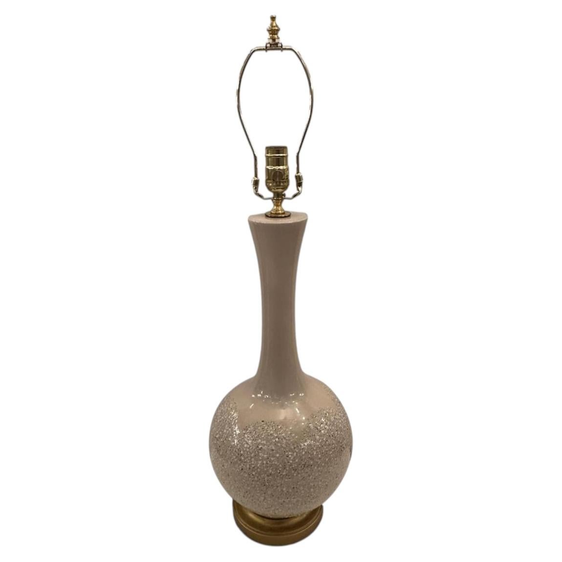 Large Midcentury Ceramic Lamp For Sale