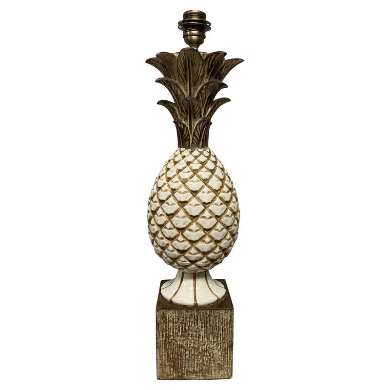 Traditional Waterford Crystal Pineapple Style Large Table Lamp at 1stDibs