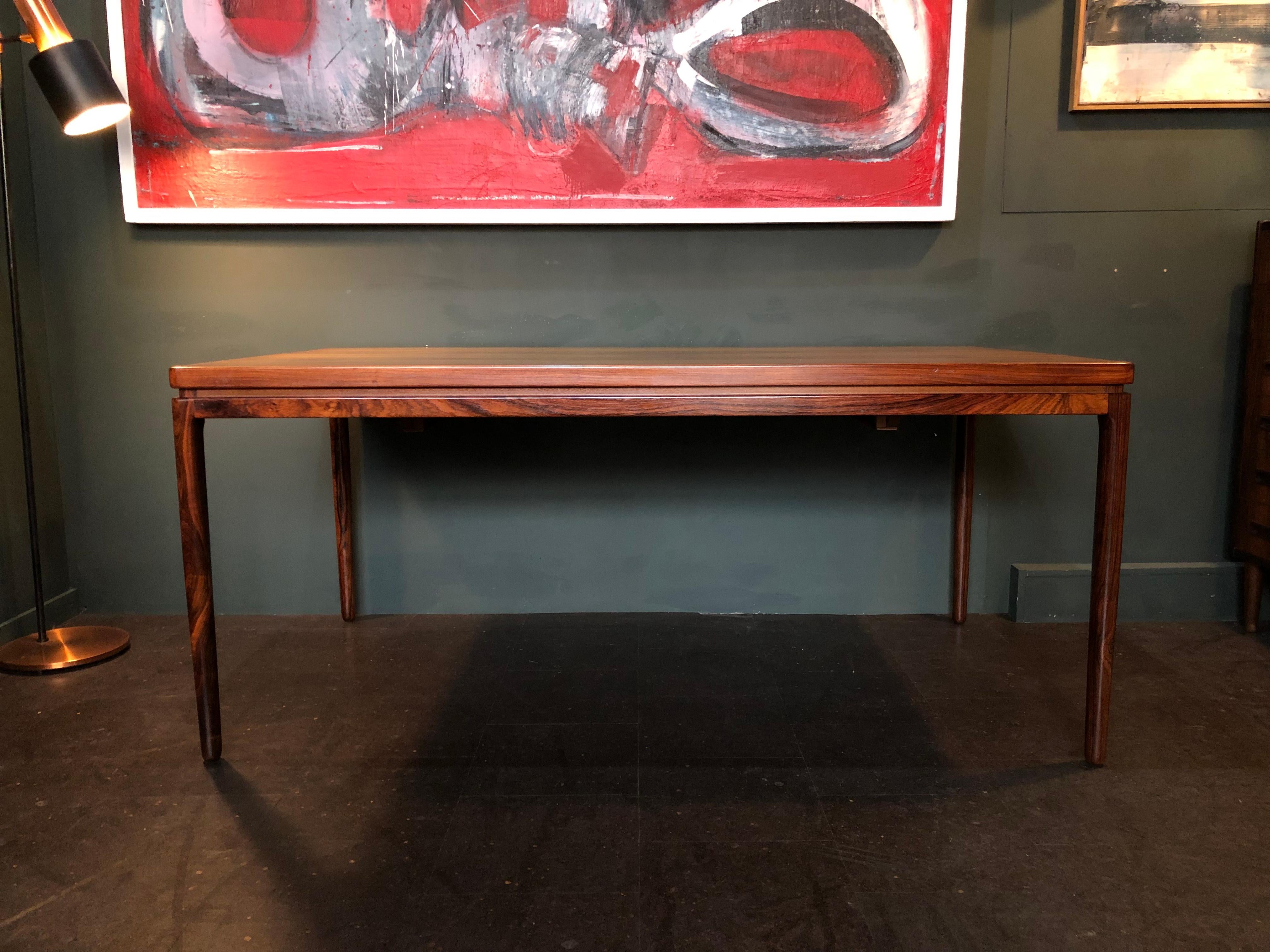 Mid-Century Modern Large Midcentury Danish Rosewood Dining Table by Johannes Andersen