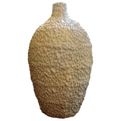 Large Midcentury Drip Glaze Ceramic Urn