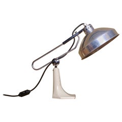 Large Midcentury Industrial Lamp