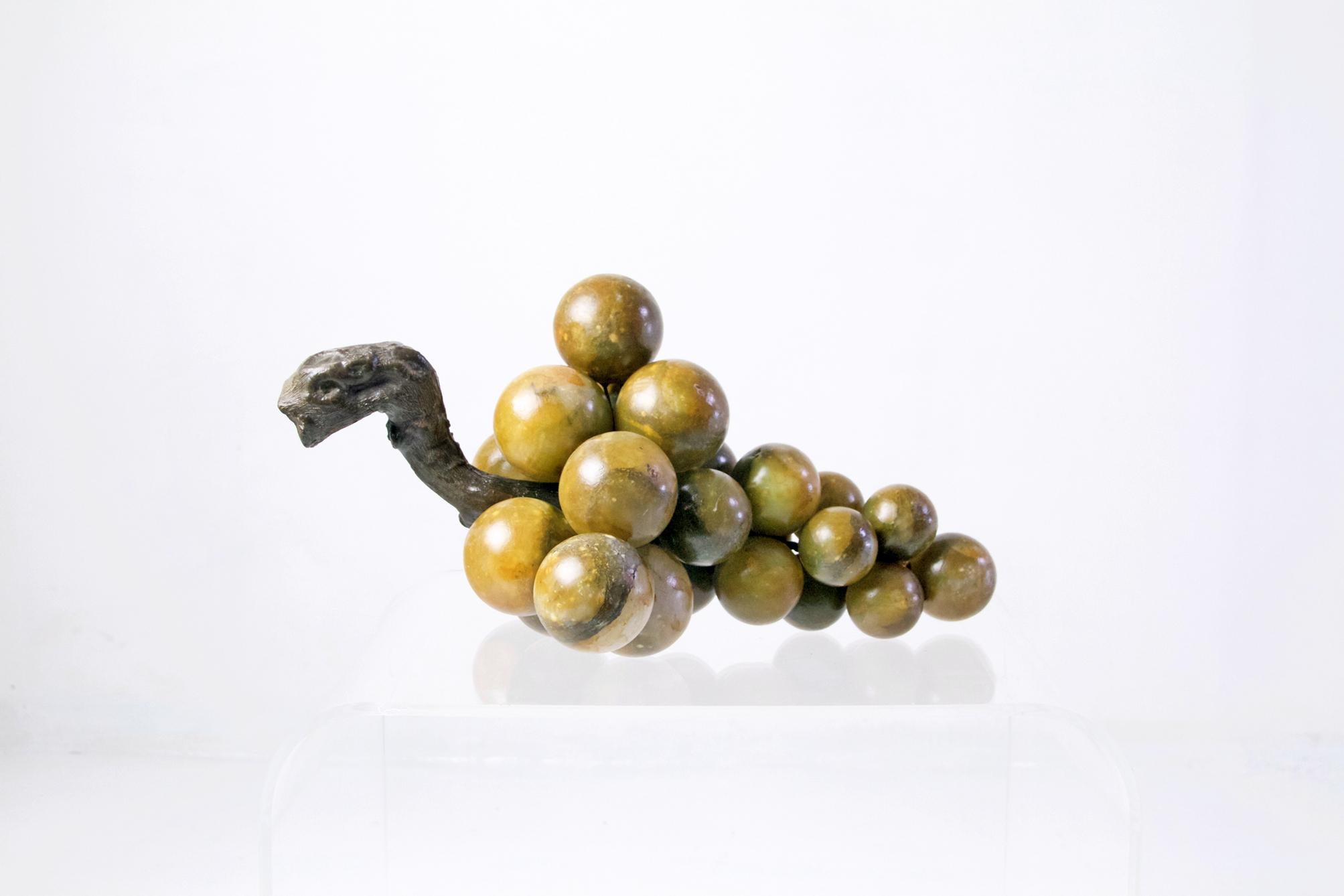 Mid-Century Modern Large Midcentury Italian Alabaster Grapes