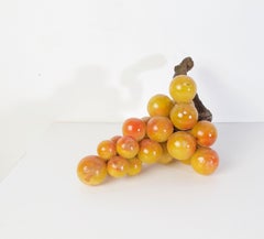 Large Midcentury Italian Alabaster Grapes