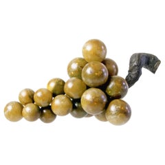 Large Midcentury Italian Alabaster Grapes