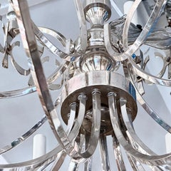 Large Midcentury Italian Chandelier