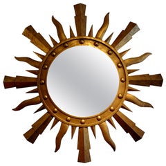 Hollywood Regency Sunburst Mirrors