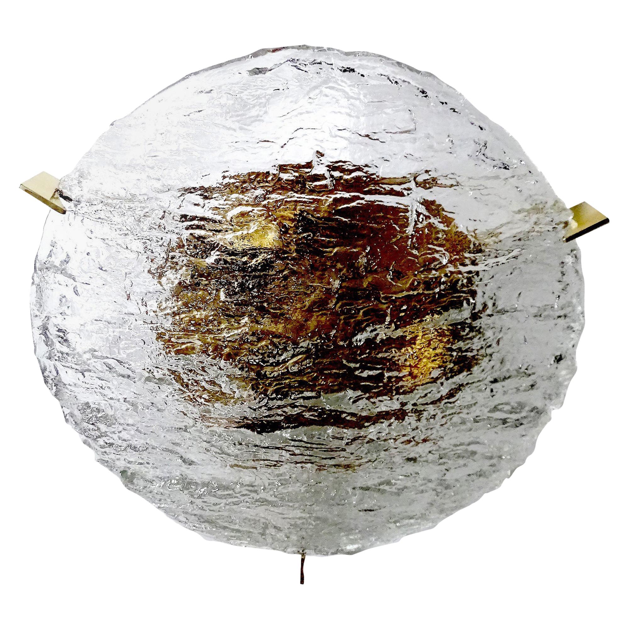 1960s Kaiser Murano Glass Pendant Light For Sale