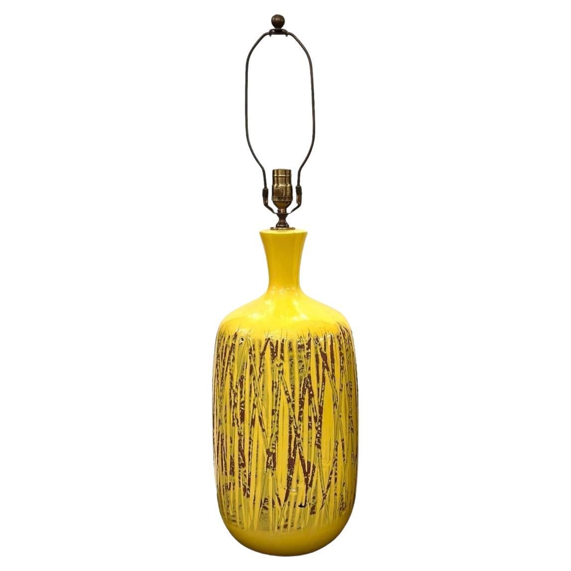Große Mid-Century-Lampe