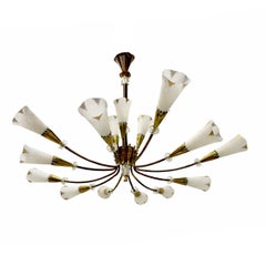 Große Midcentury-Leuchte