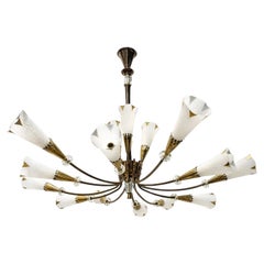 Große Midcentury-Leuchte