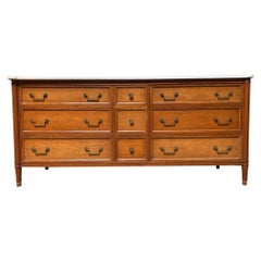 Vintage Large Midcentury Louis XVI Style Chest of Drawers