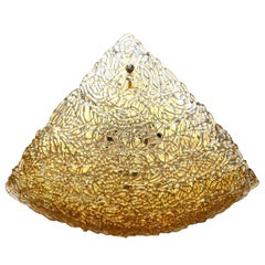 Large Midcentury Murano Sconces