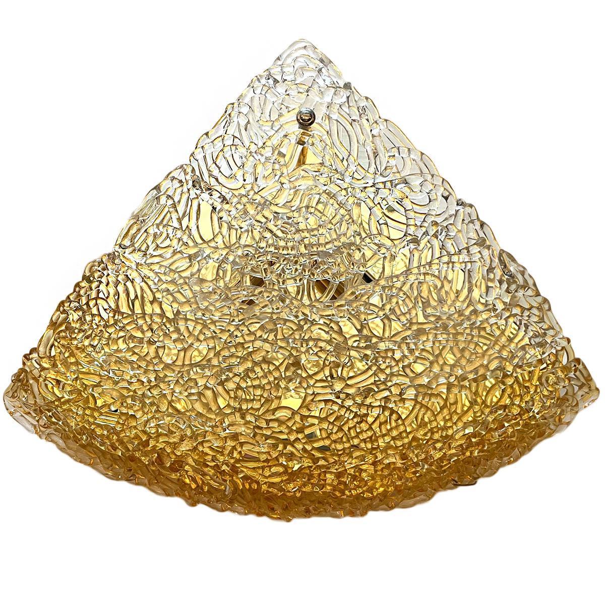 Grandes apliques de Murano de mediados de siglo en Bueno estado para la venta en New York, NY