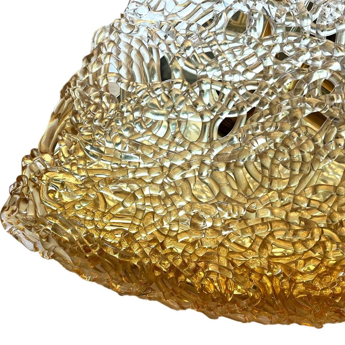 Grandes apliques de Murano de mediados de siglo mediados del siglo XX en venta