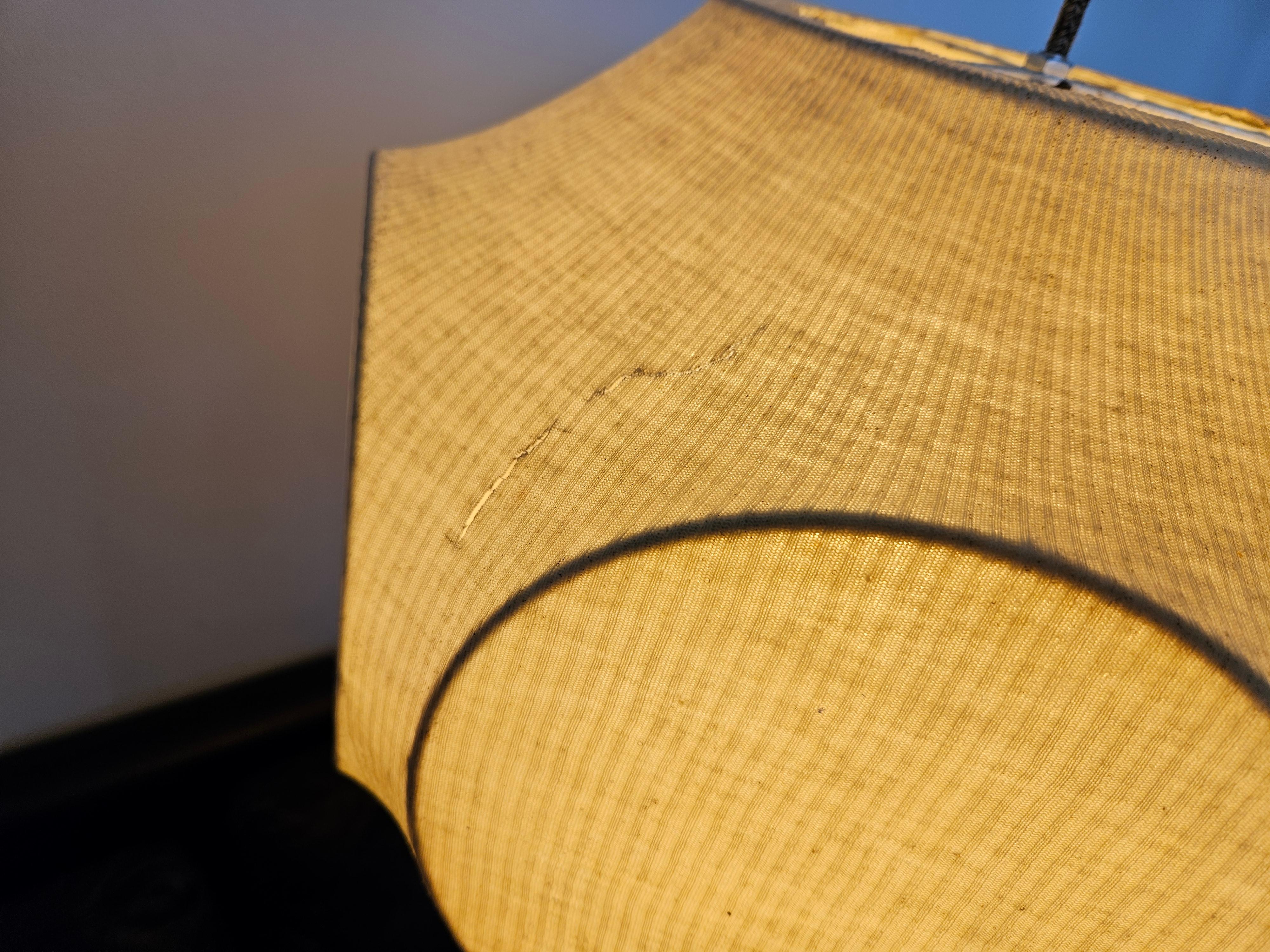 Grand pendentif cocon conçu par Achille Castiglioni, Italie, années 1960 en vente 8