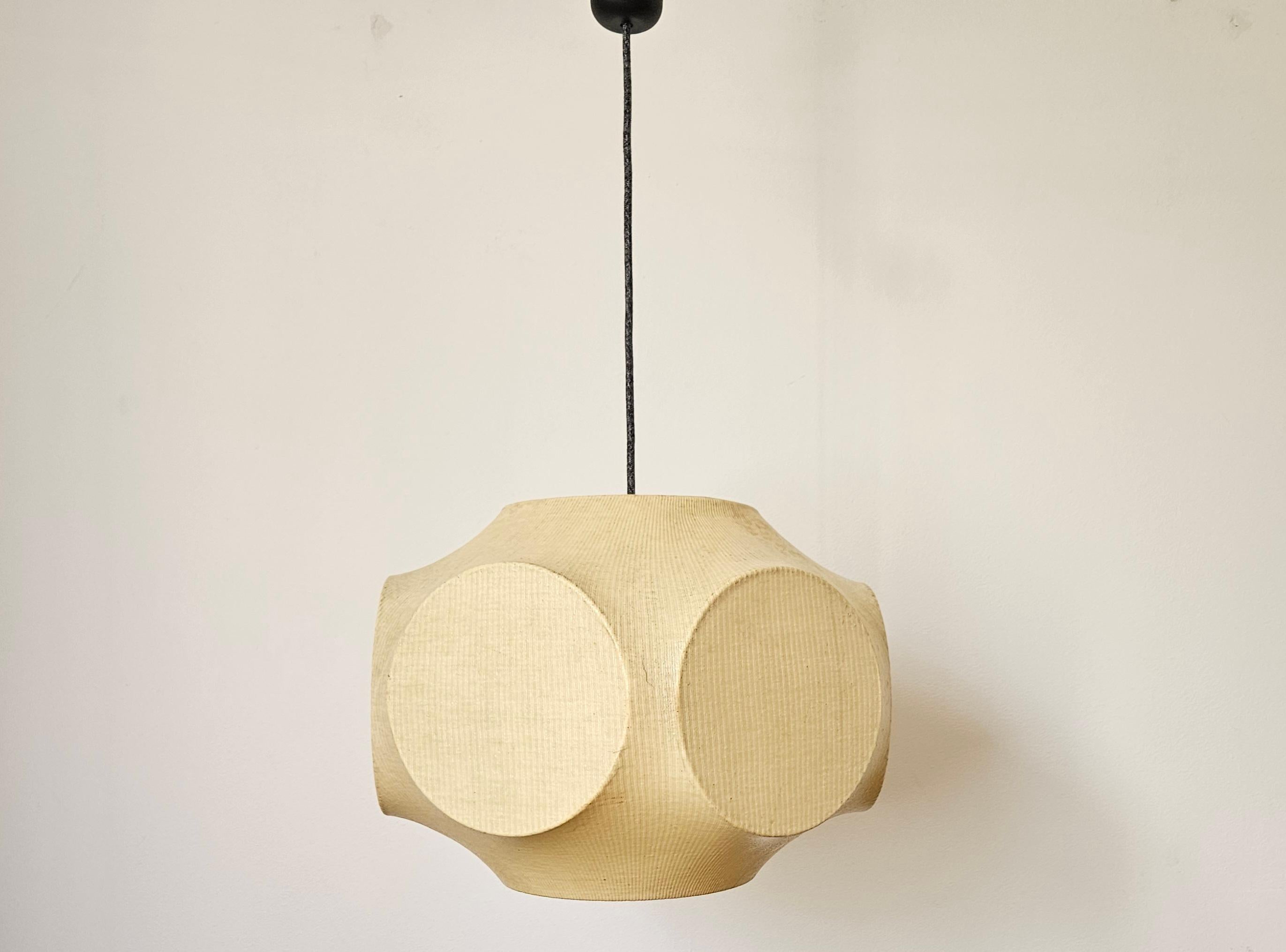 Métal Grand pendentif cocon conçu par Achille Castiglioni, Italie, années 1960 en vente
