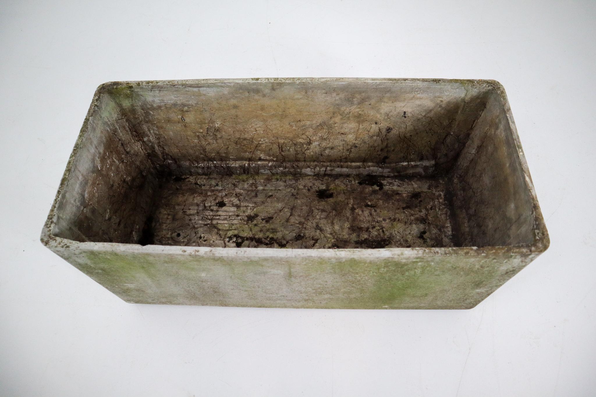 Concrete Large Midcentury Planter by Swiss Architect Willy Guhl for Eternit, 1960s