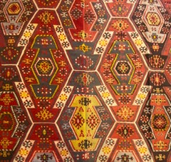 Large American Southwestern Tribal Style Kilim Rug
