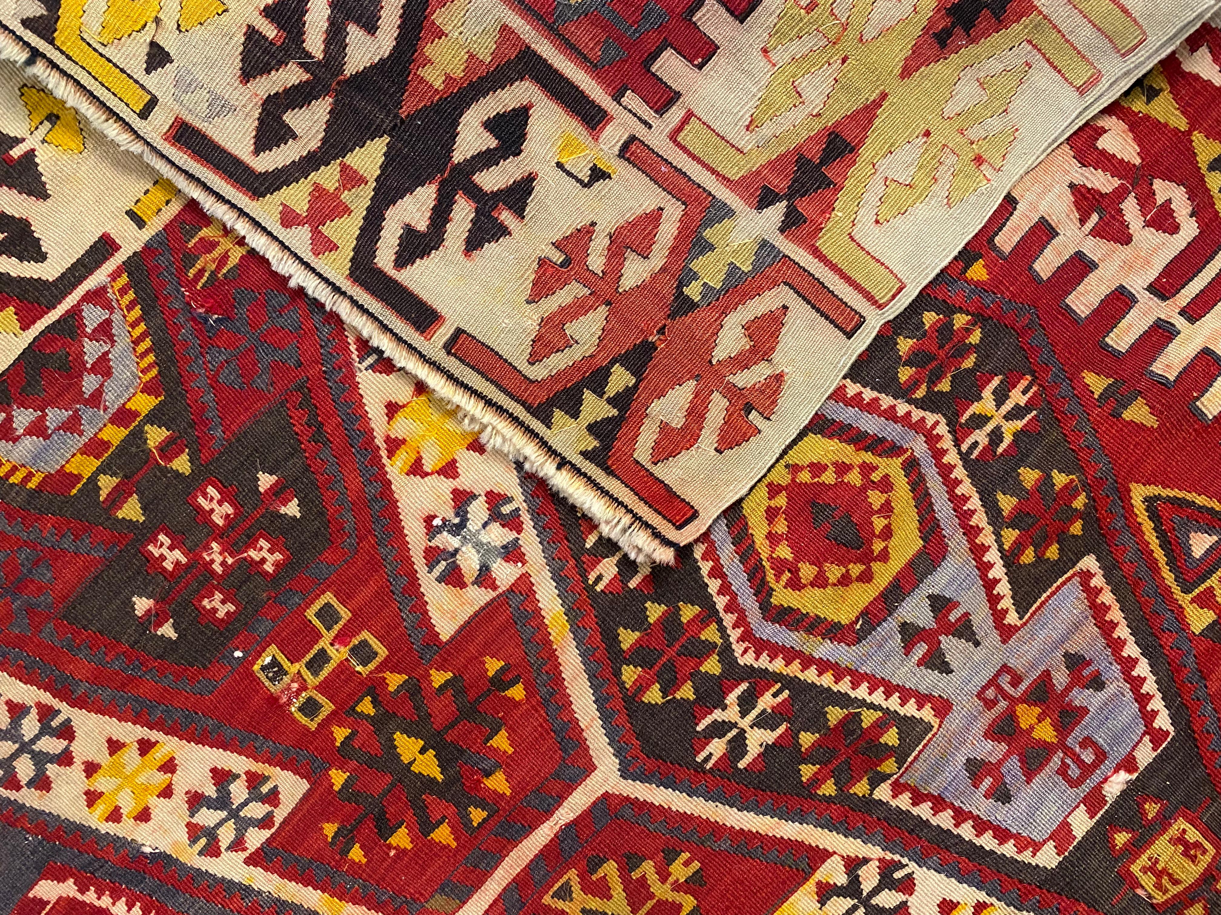 Turco Grande tappeto tribale americano del sud-ovest Rug & Kilim in vendita
