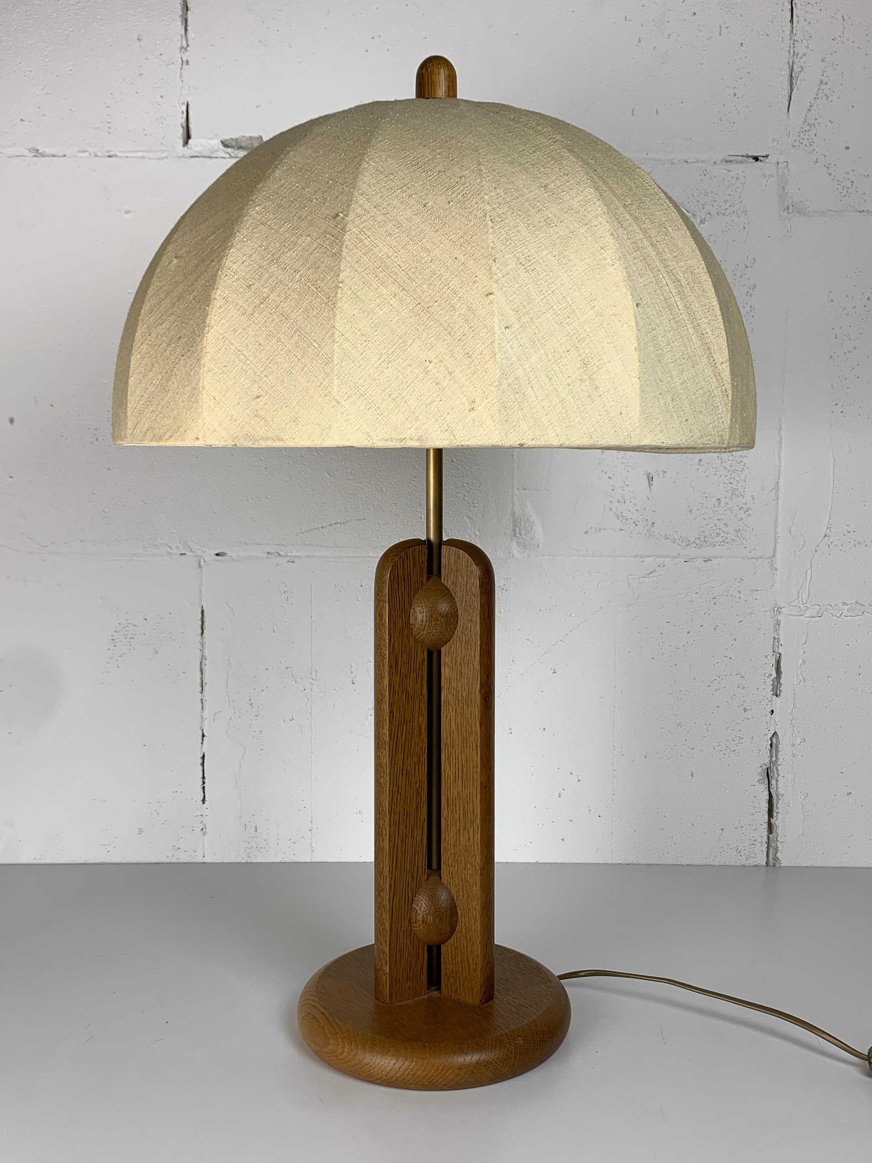 Grande lampada da tavolo a fungo dell'era spaziale del Medioevo, anni '70 in vendita 3