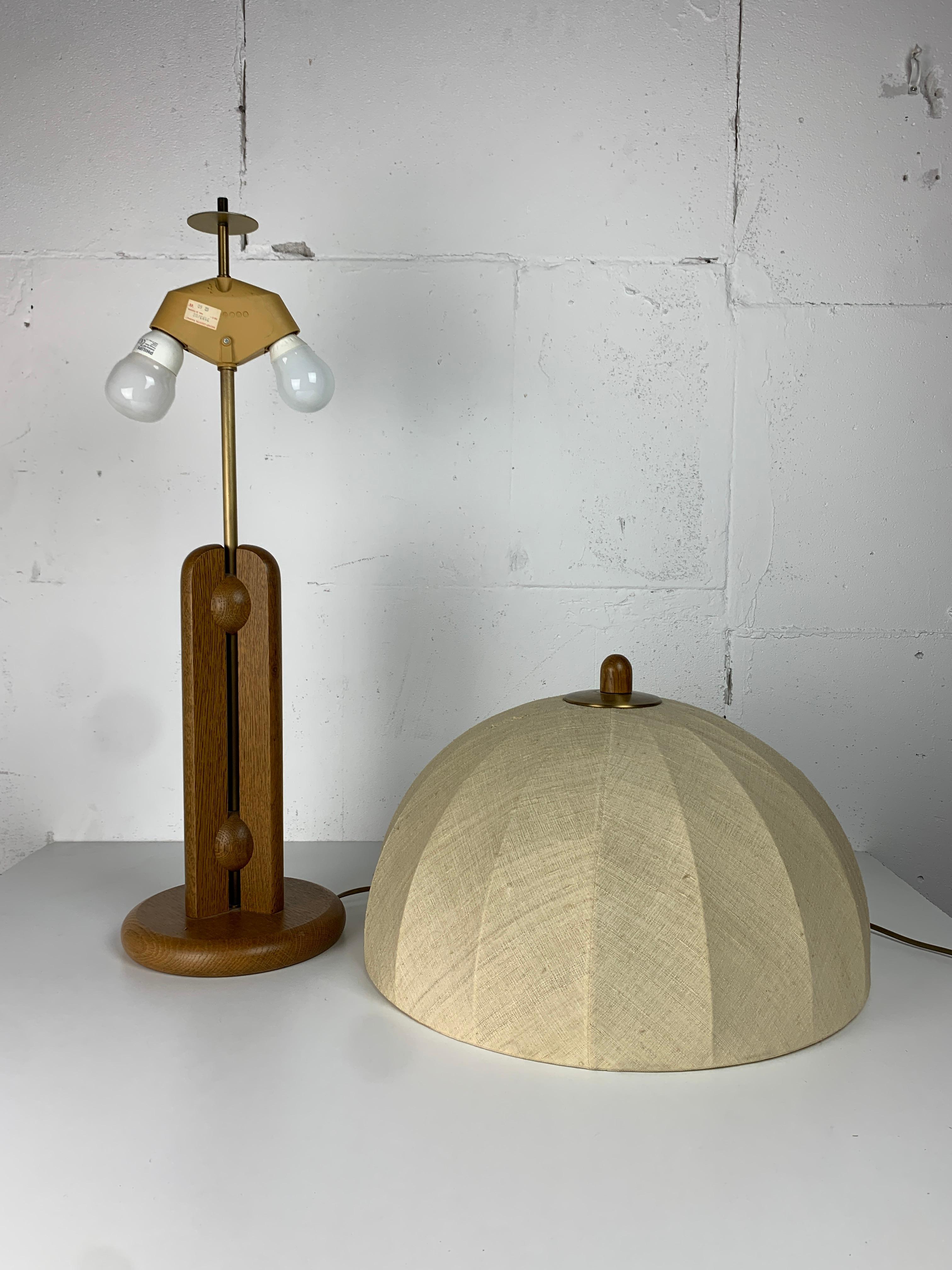 Grande lampada da tavolo a fungo dell'era spaziale del Medioevo, anni '70 in vendita 4