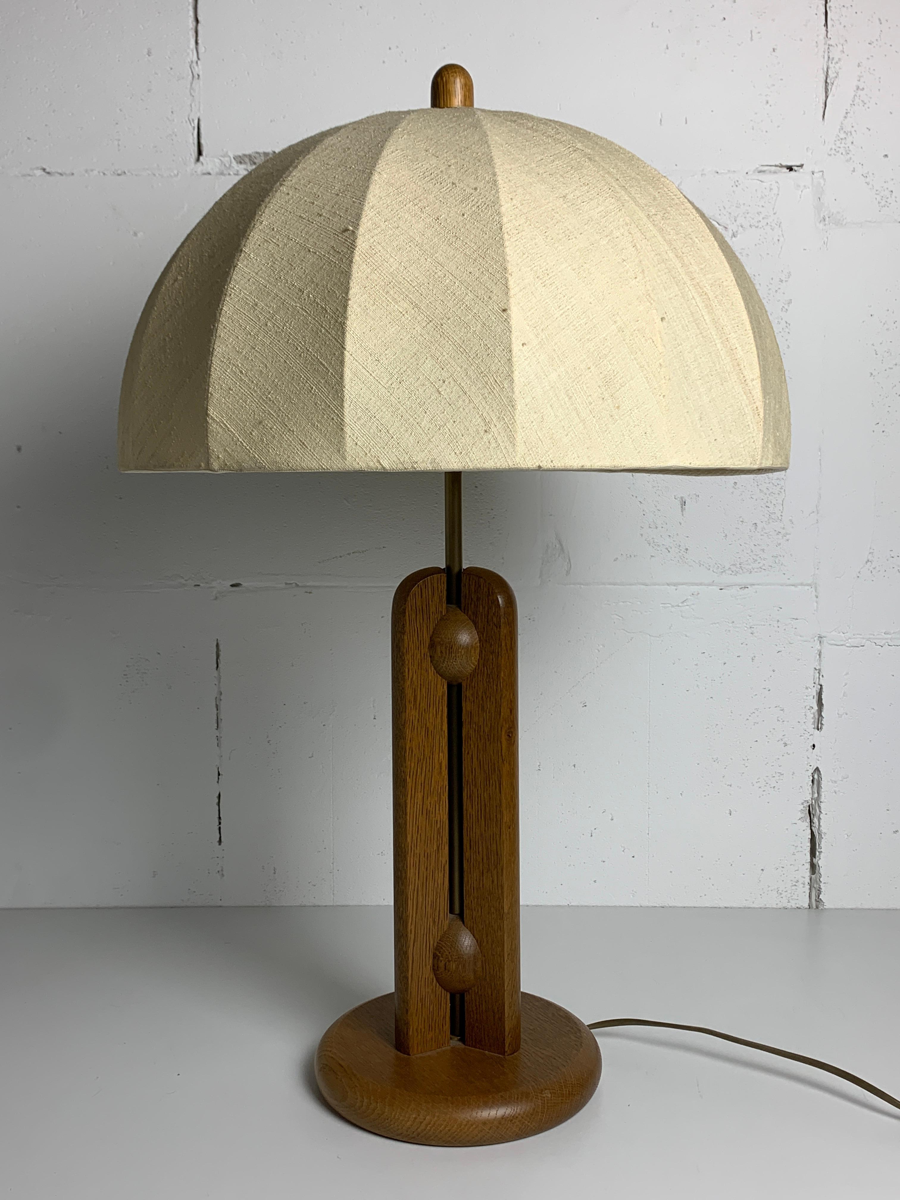 Grande lampada da tavolo a fungo dell'era spaziale del Medioevo, anni '70 in vendita 2