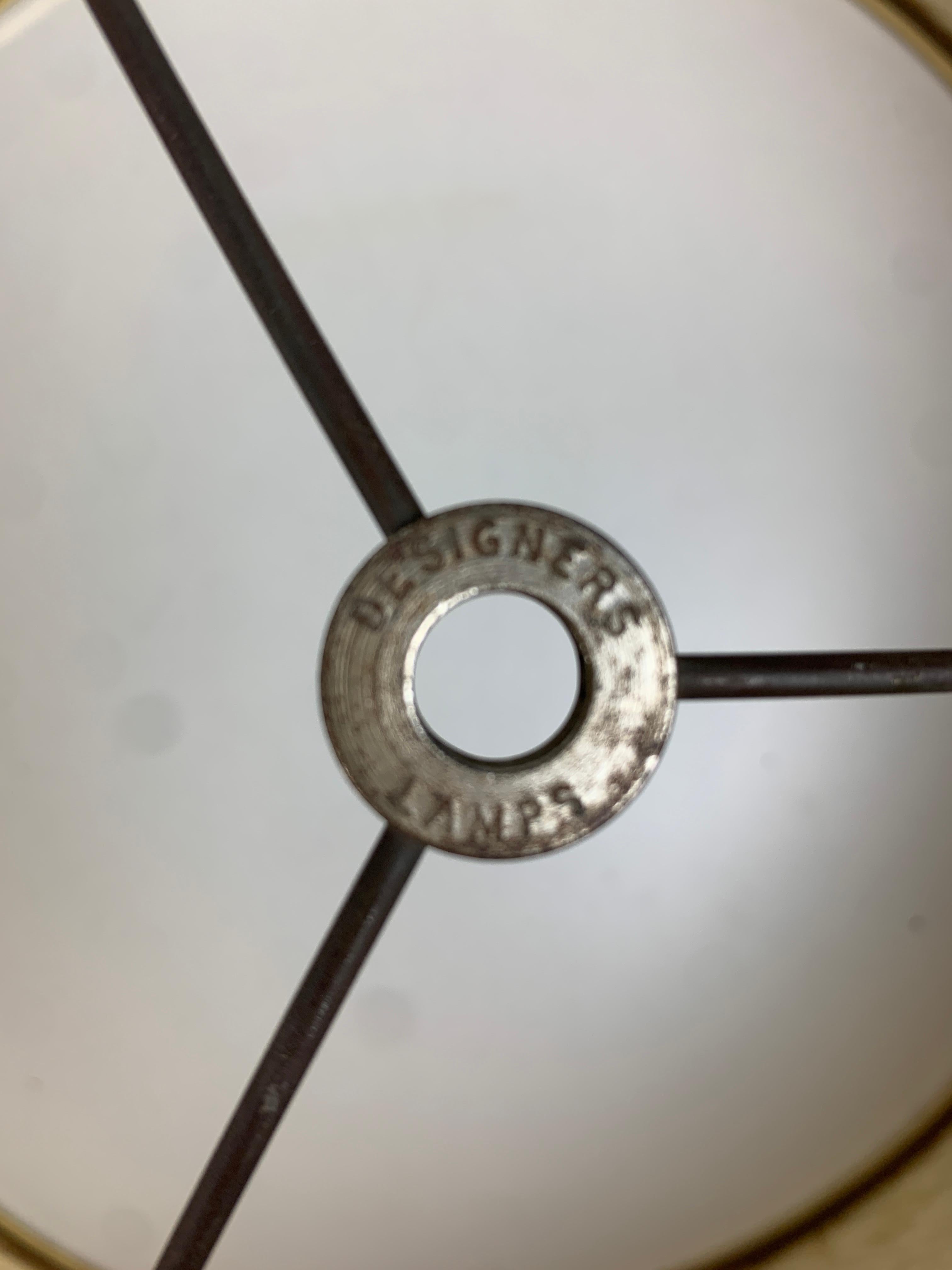 Grande lampe de table en laiton de style Sputnik du milieu du siècle, US 1950s en vente 8