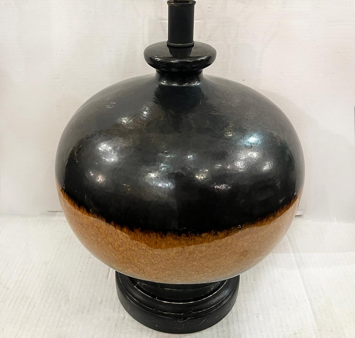 Italian Large Midcentury Table Lamp For Sale