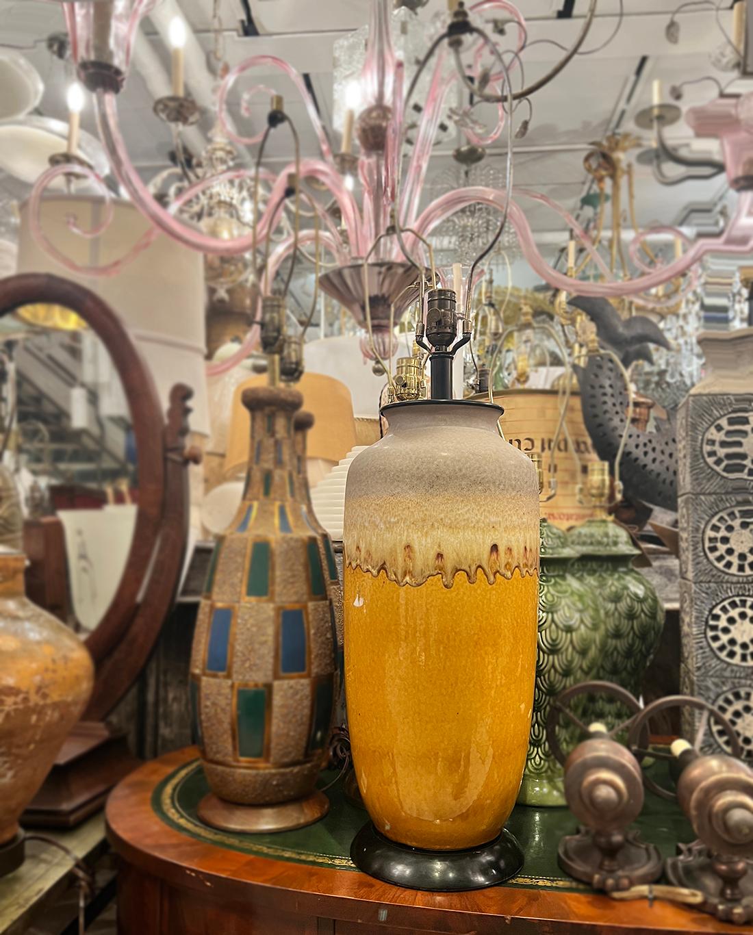 Mid-20th Century Large Midcentury Table Lamp For Sale