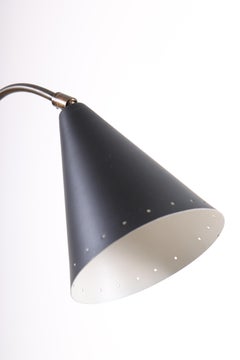 Large Midcentury Table Lamp, Made in Denmark, 1950s