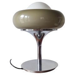 Large Midcentury Table Lamp Meblo, designed by Harvey Guzzini, Italy, 1970s