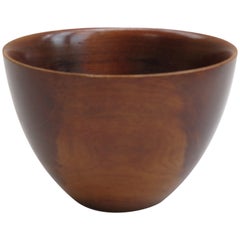 Large Midcentury Teak Wooden Bowl by Galatix, England, 1970s