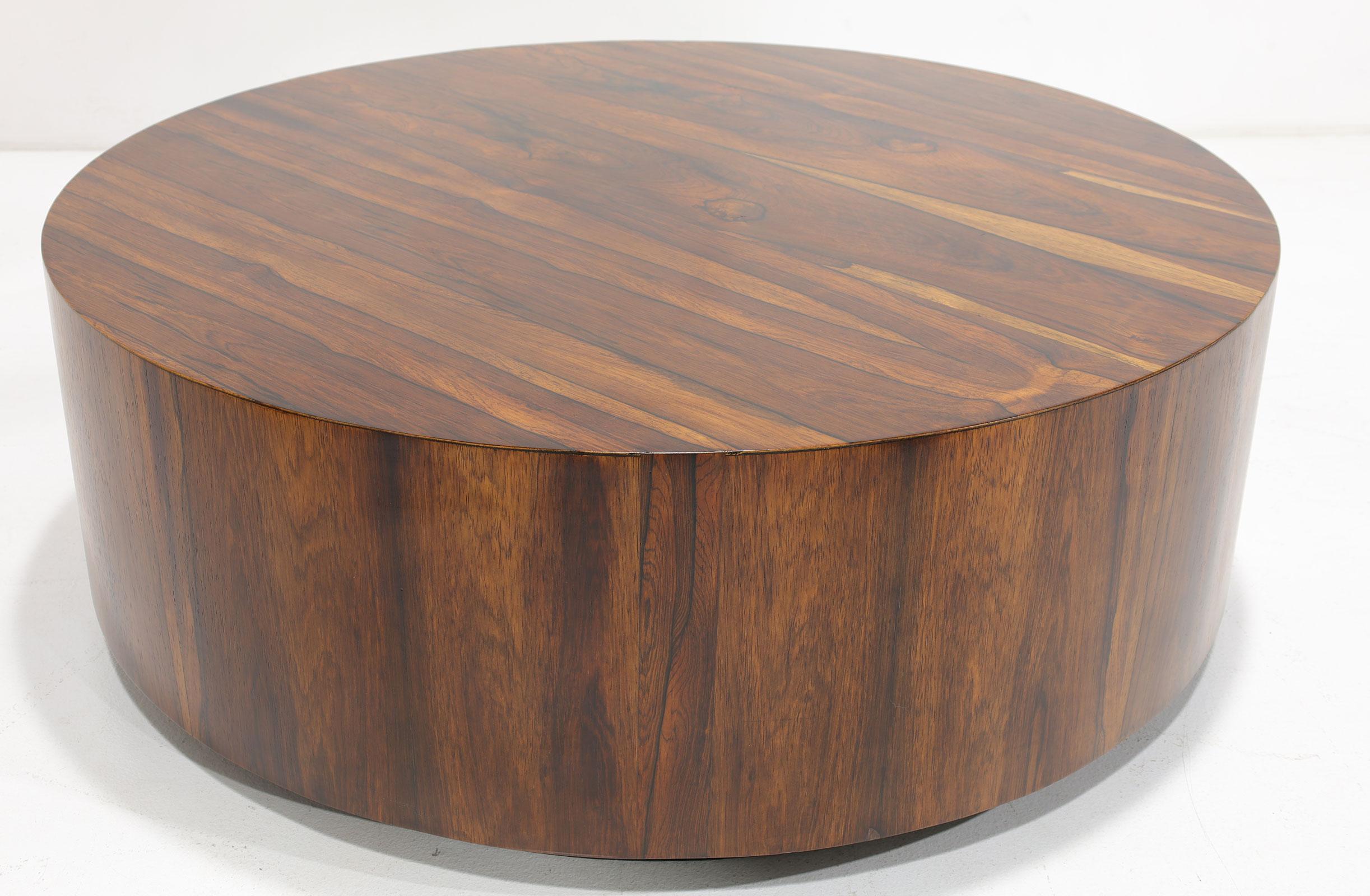 20th Century Large Milo Baughman Rosewood Cocktail Table