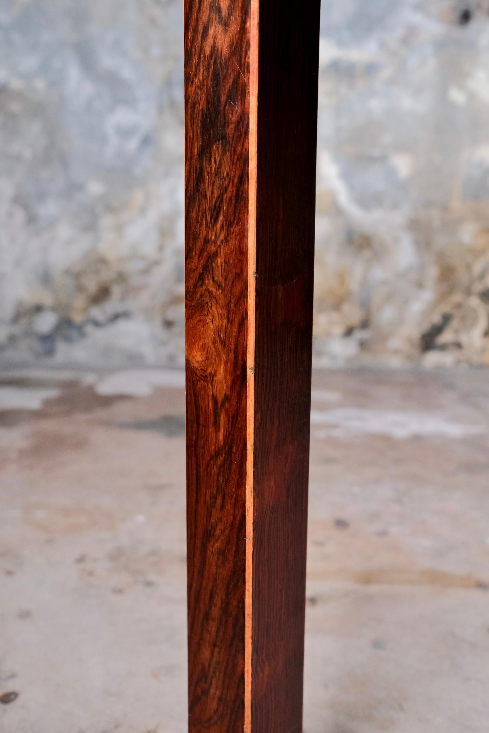 Grande table de salle à manger scandinave minimaliste, forme rectangulaire, années 1960 en vente 9