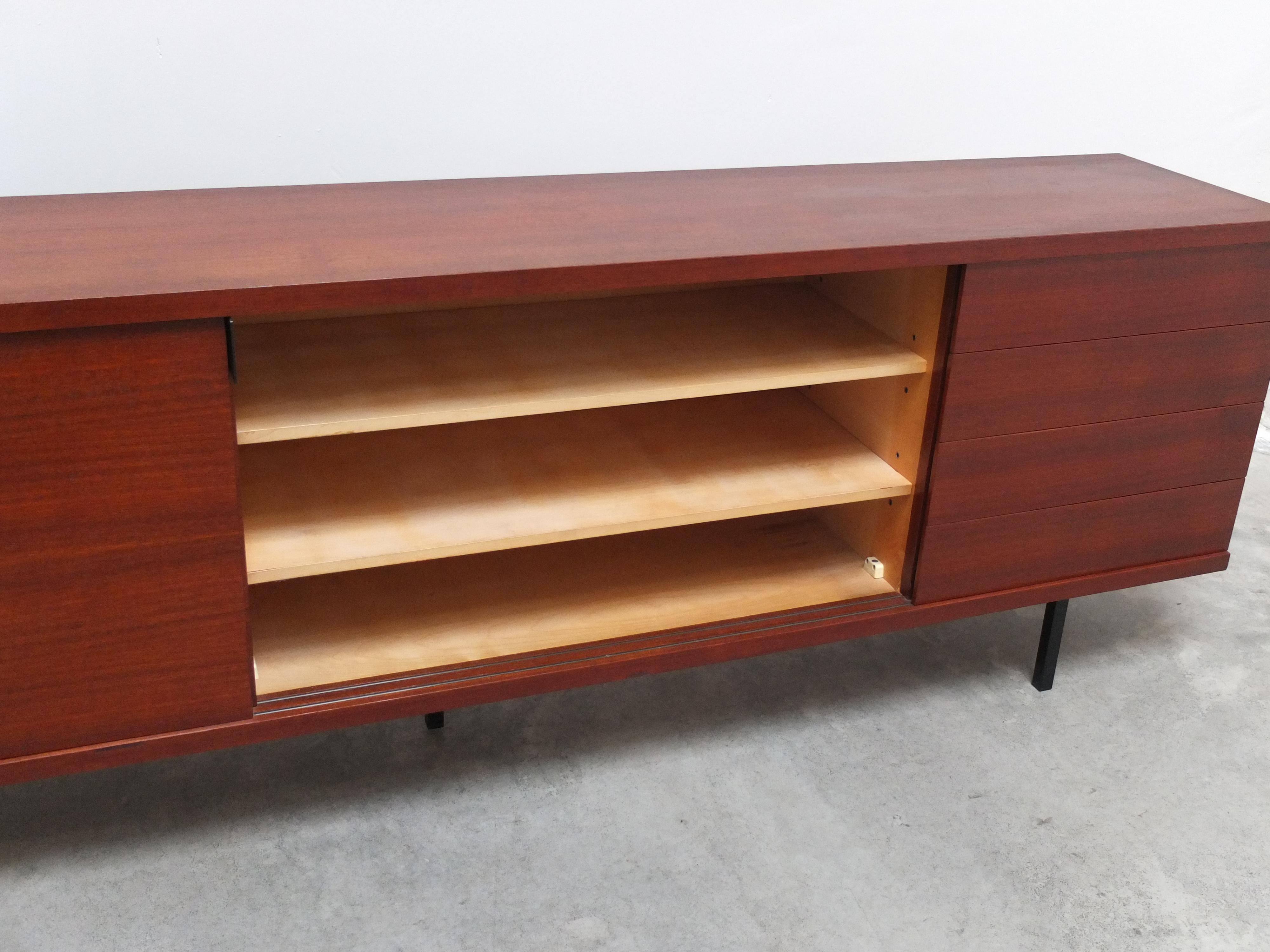 Large Minimalist Sideboard by Hans Konëcke for Tecta, 1960s 5
