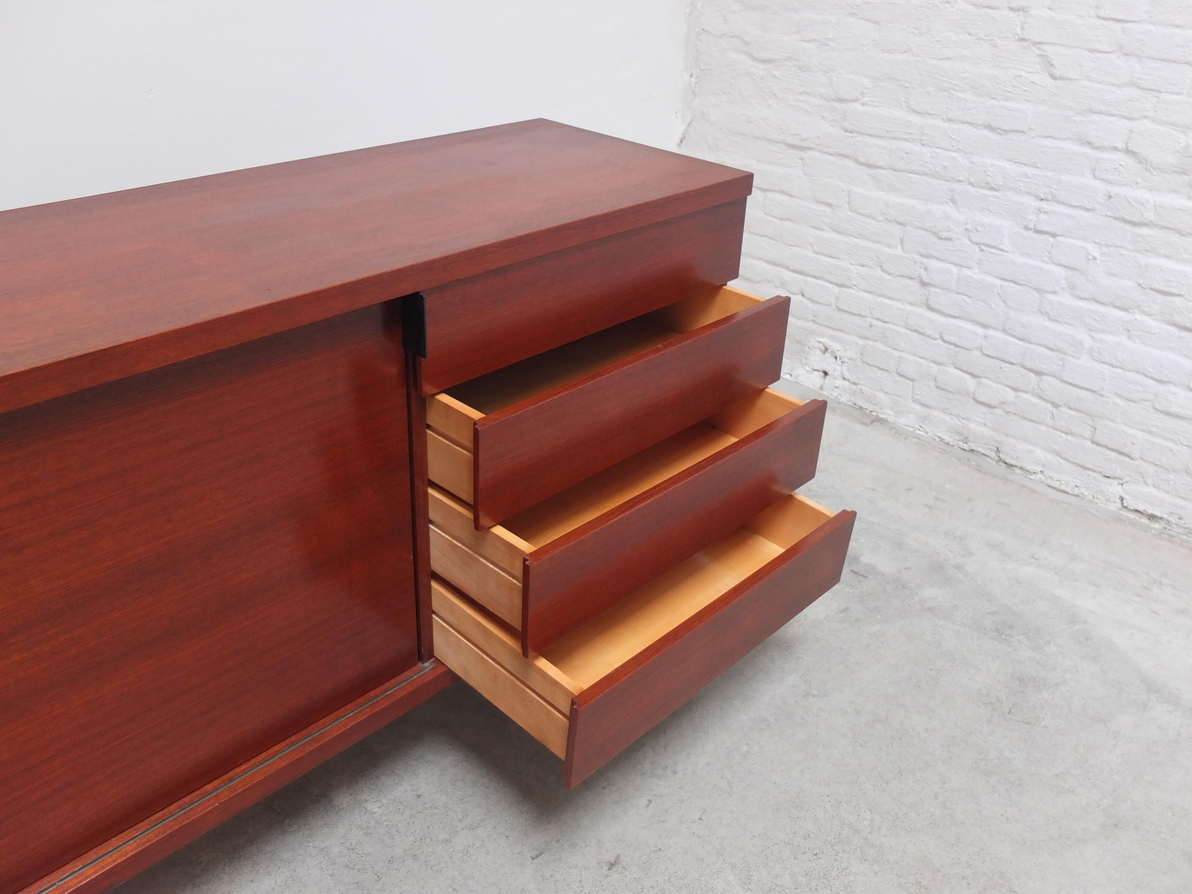 Large Minimalist Sideboard by Hans Konëcke for Tecta, 1960s 9