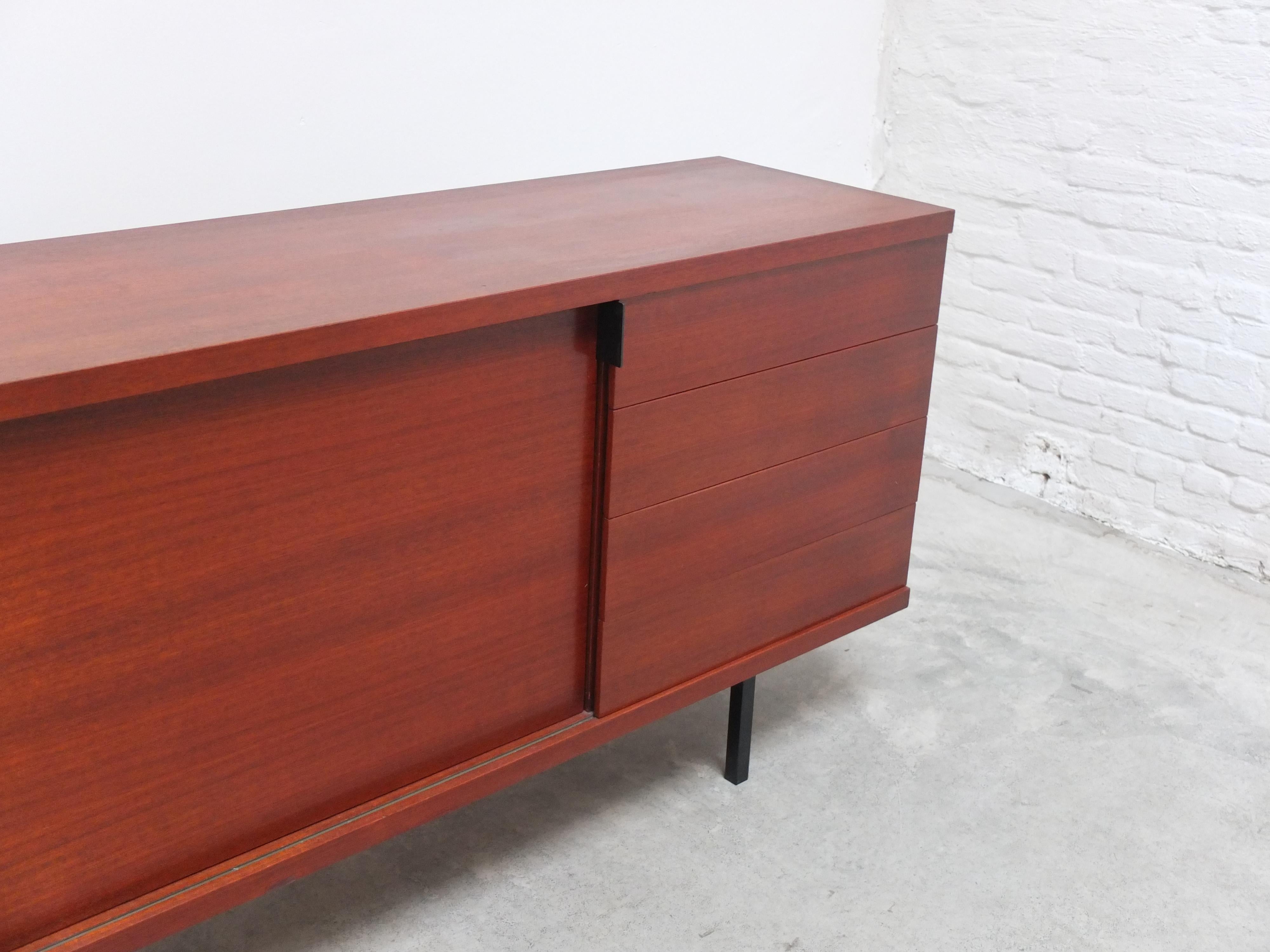 Large Minimalist Sideboard by Hans Konëcke for Tecta, 1960s 10