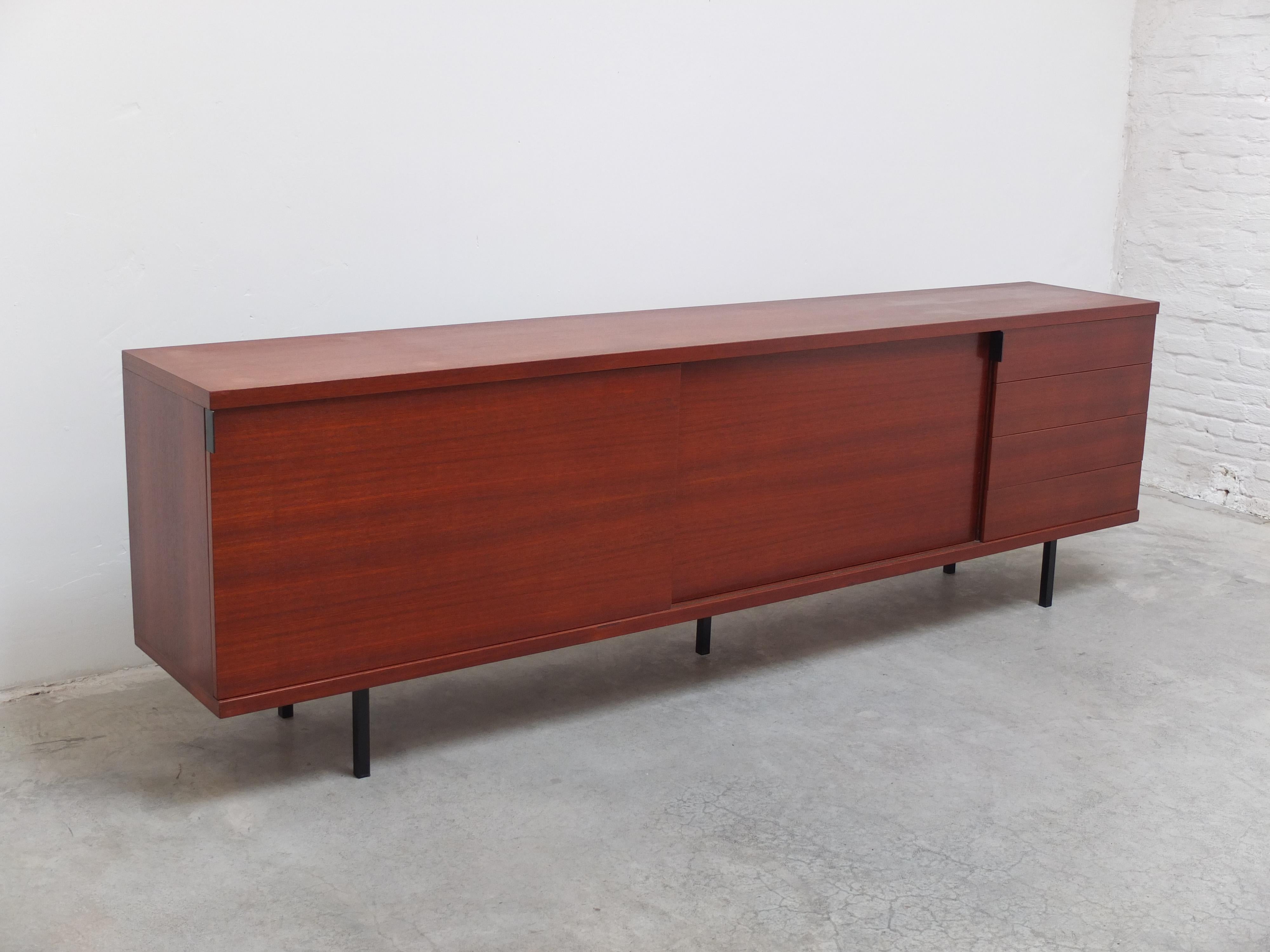 Large Minimalist Sideboard by Hans Konëcke for Tecta, 1960s 11