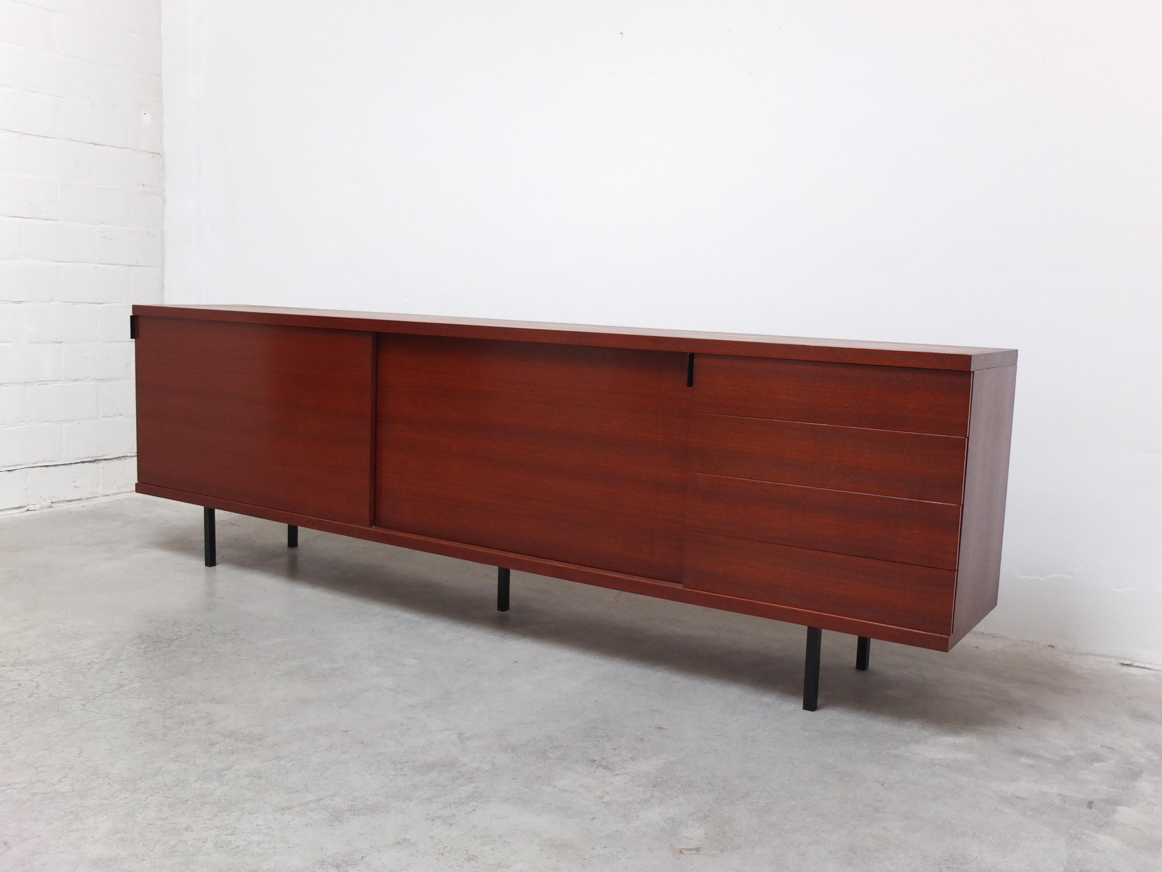 German Large Minimalist Sideboard by Hans Konëcke for Tecta, 1960s