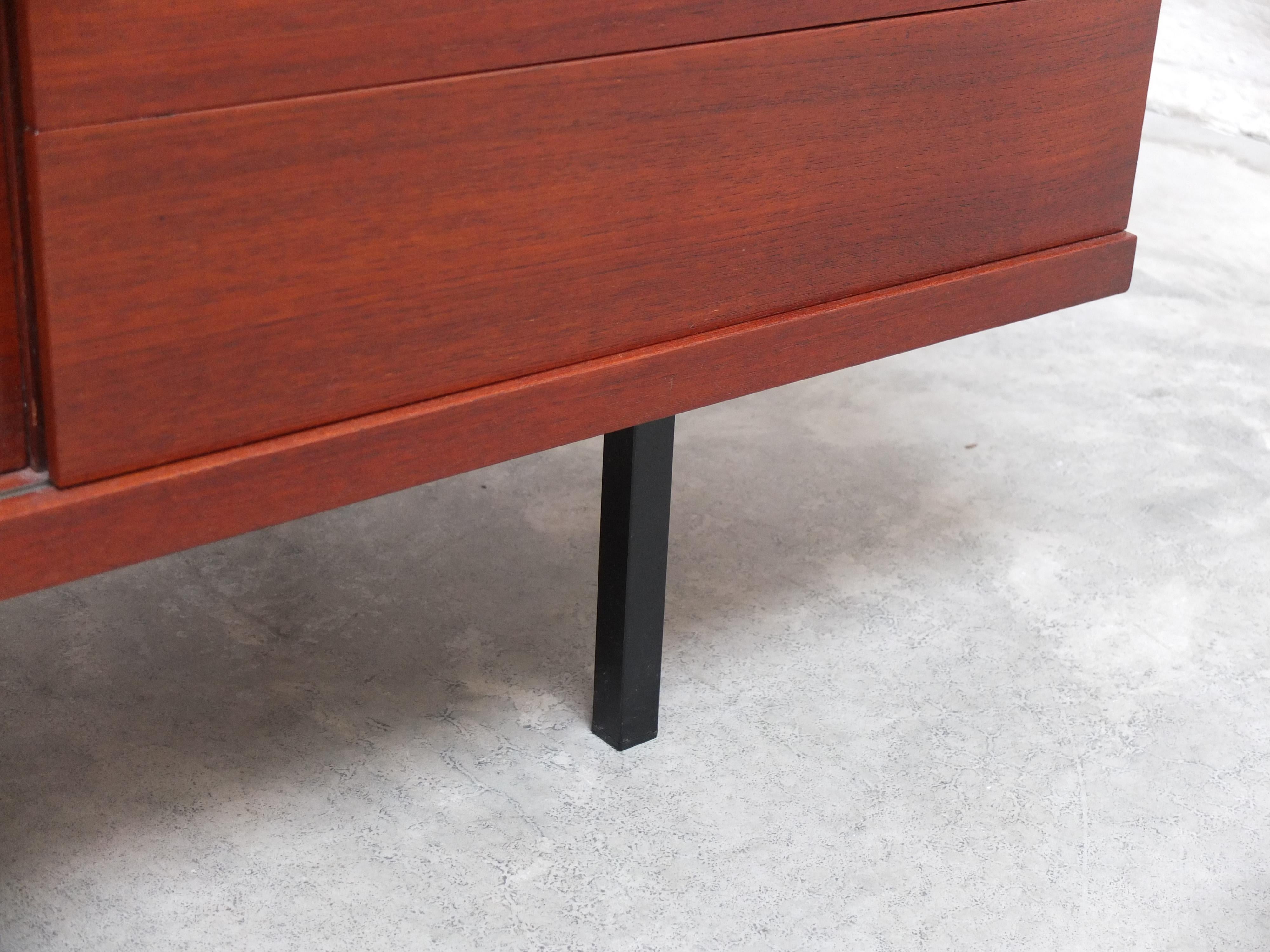20th Century Large Minimalist Sideboard by Hans Konëcke for Tecta, 1960s