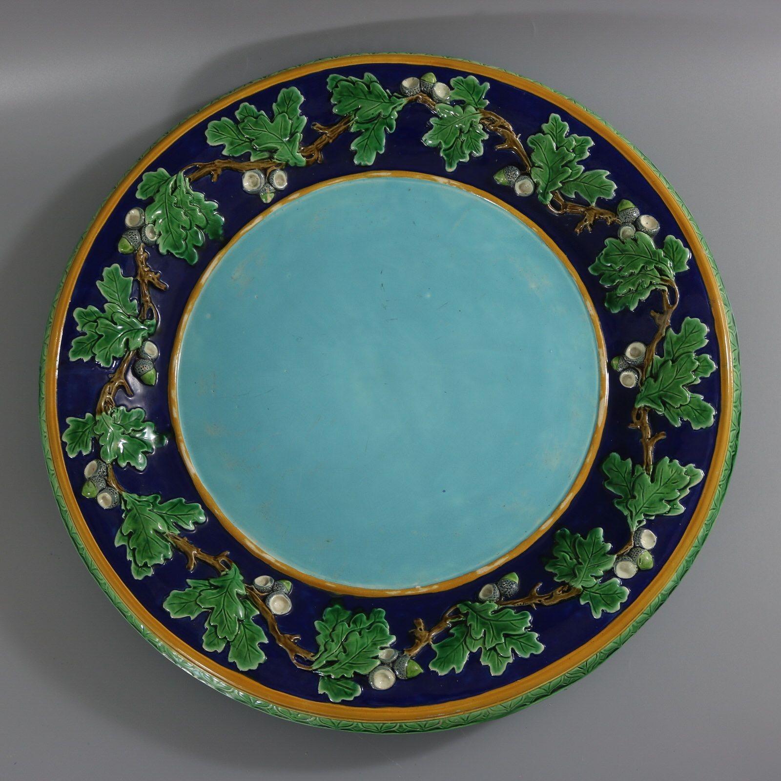 Large Minton Majolica Cupids Jardiniere And Stand 6