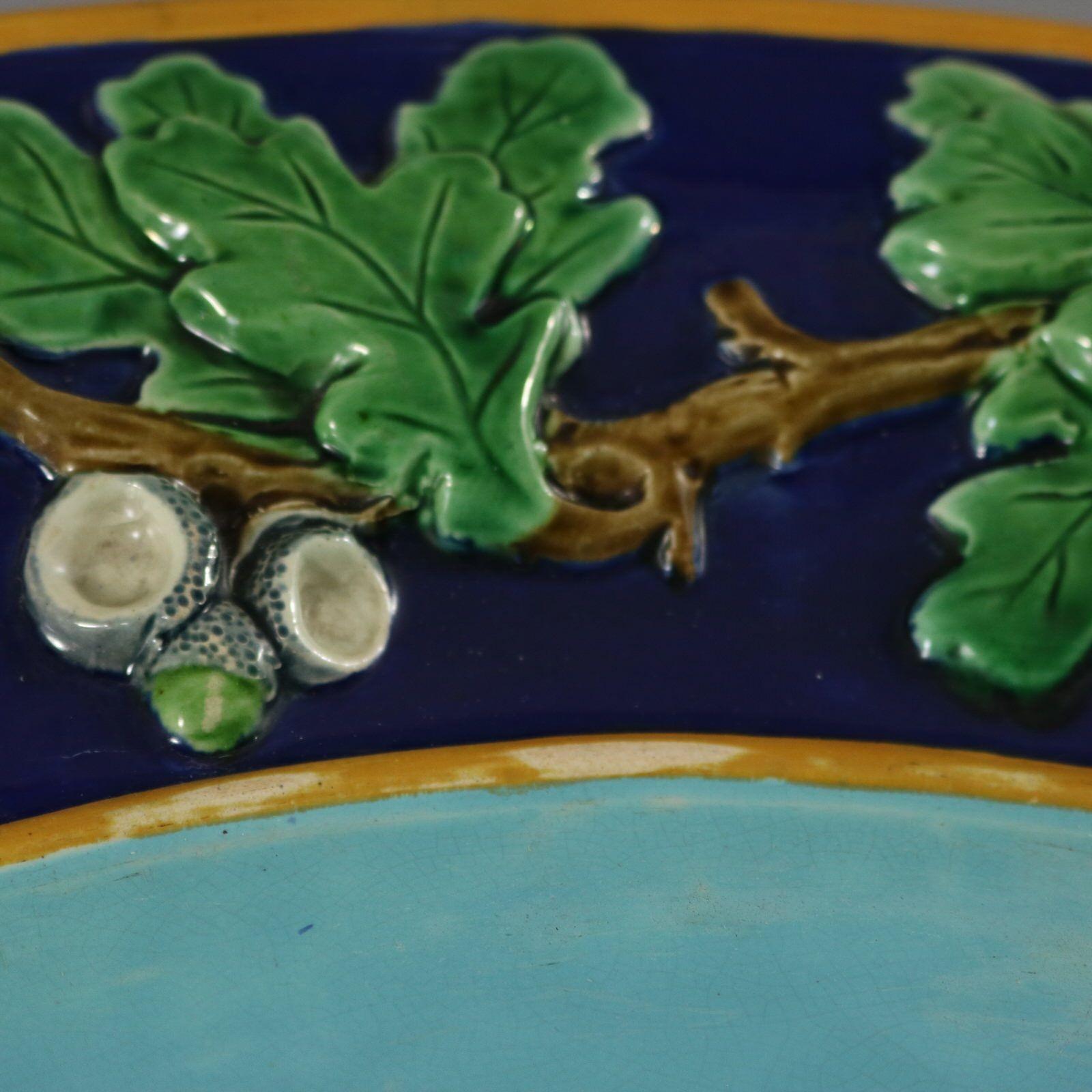 Large Minton Majolica Cupids Jardiniere And Stand 15