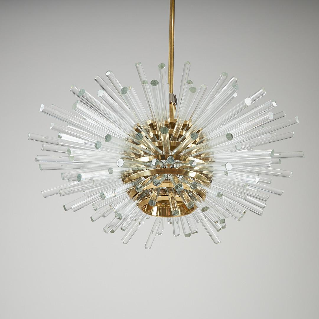 Mid-Century Modern Large Miracle Chandelier by Bakalowits & Söhne For Sale