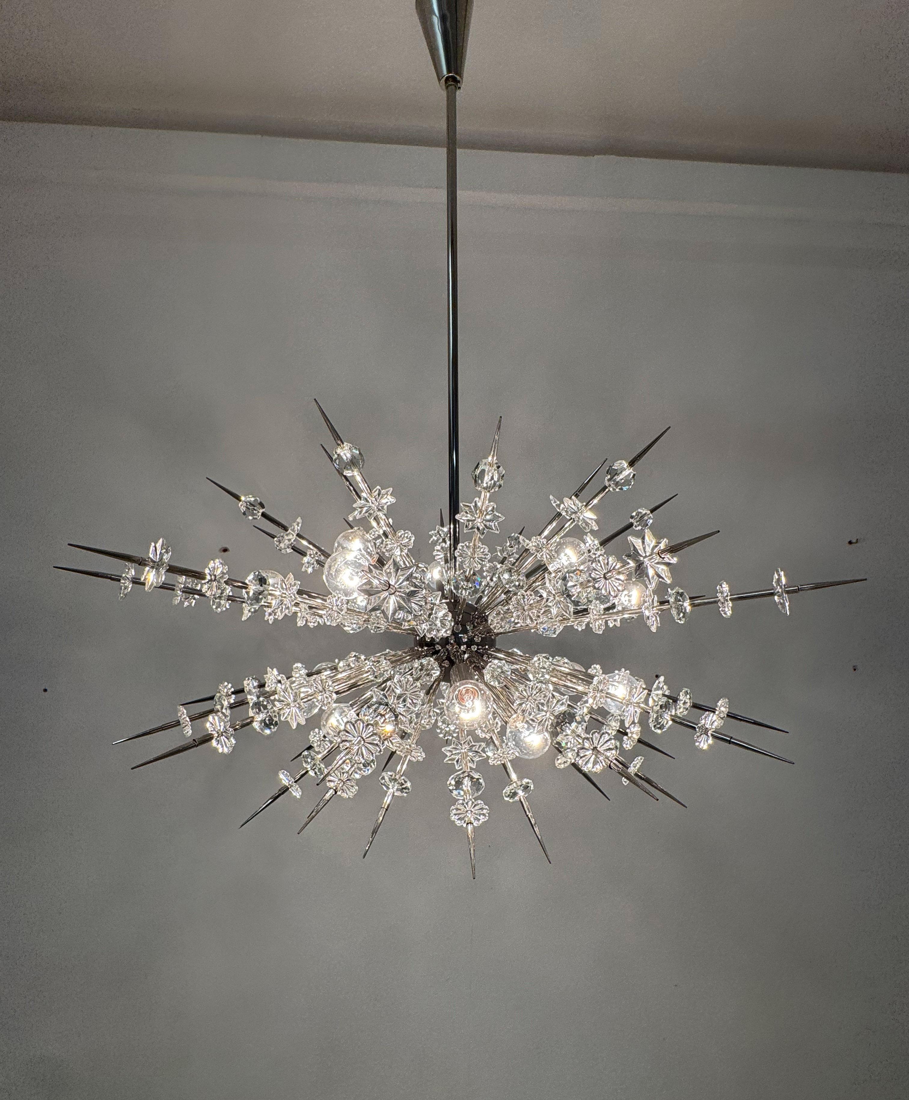 Grand lustre Miraculoso de Bakalowits & Söhne en vente 3