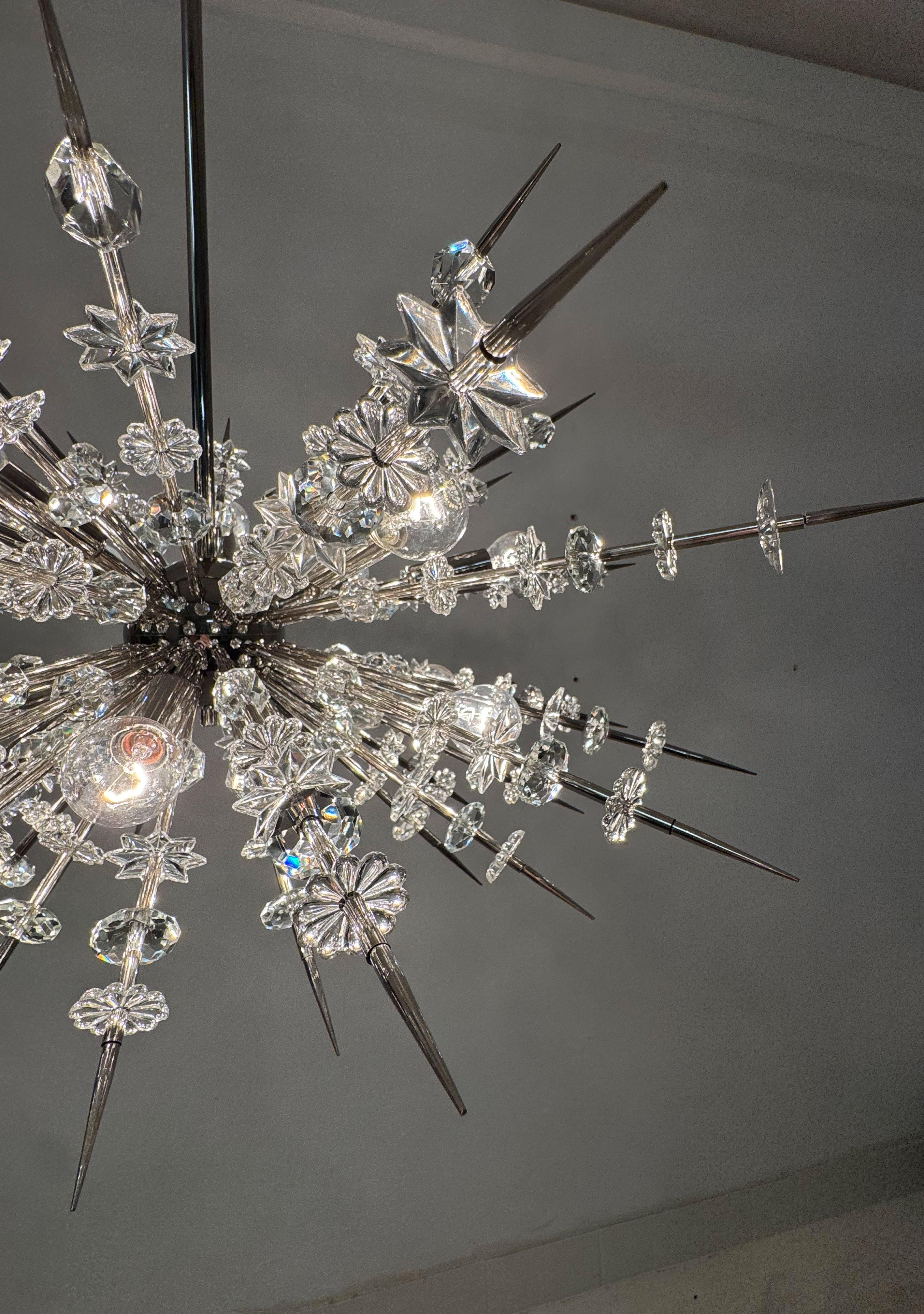 Grand lustre Miraculoso de Bakalowits & Söhne en vente 4