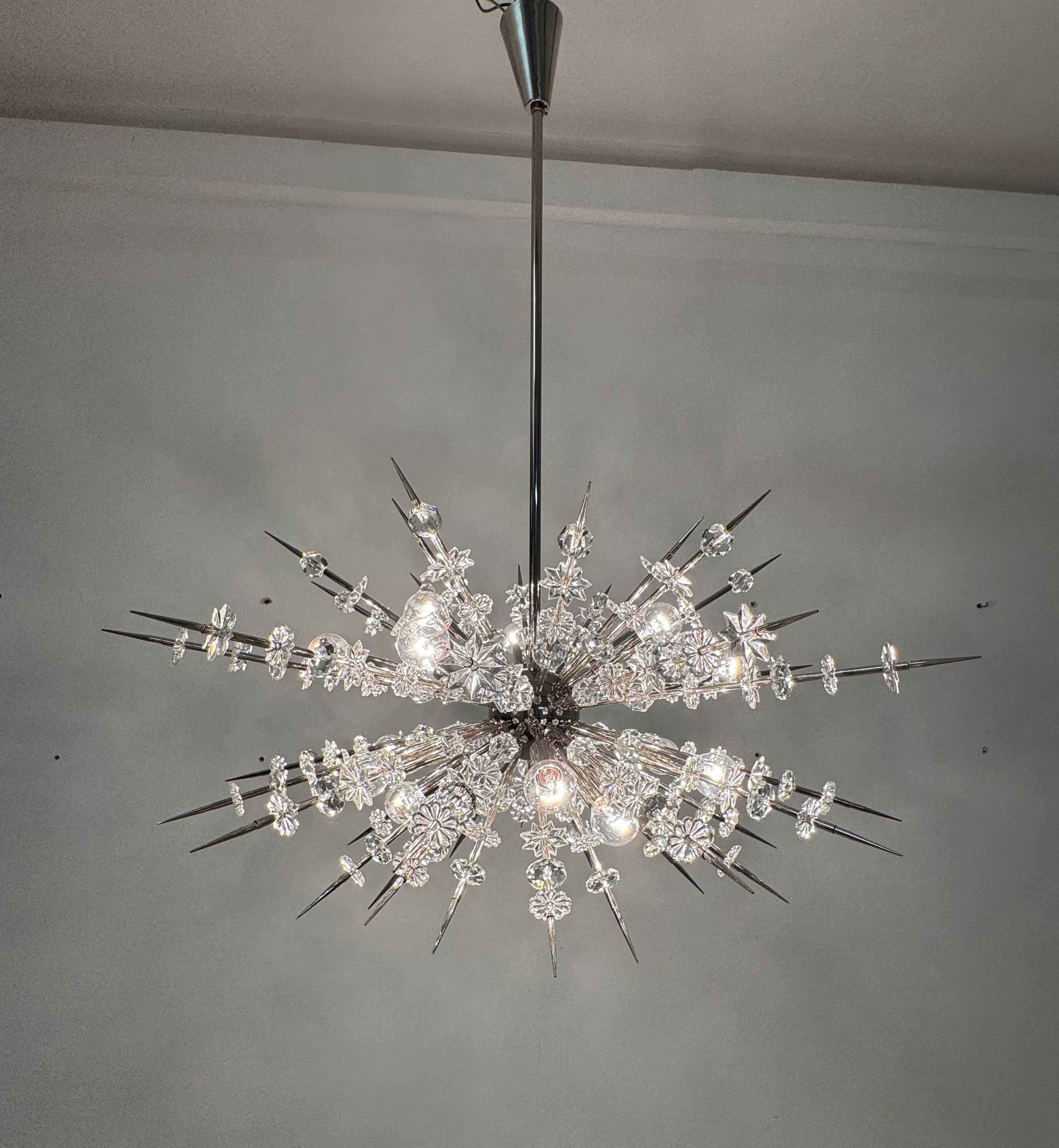 Grand lustre Miraculoso de Bakalowits & Söhne en vente 5