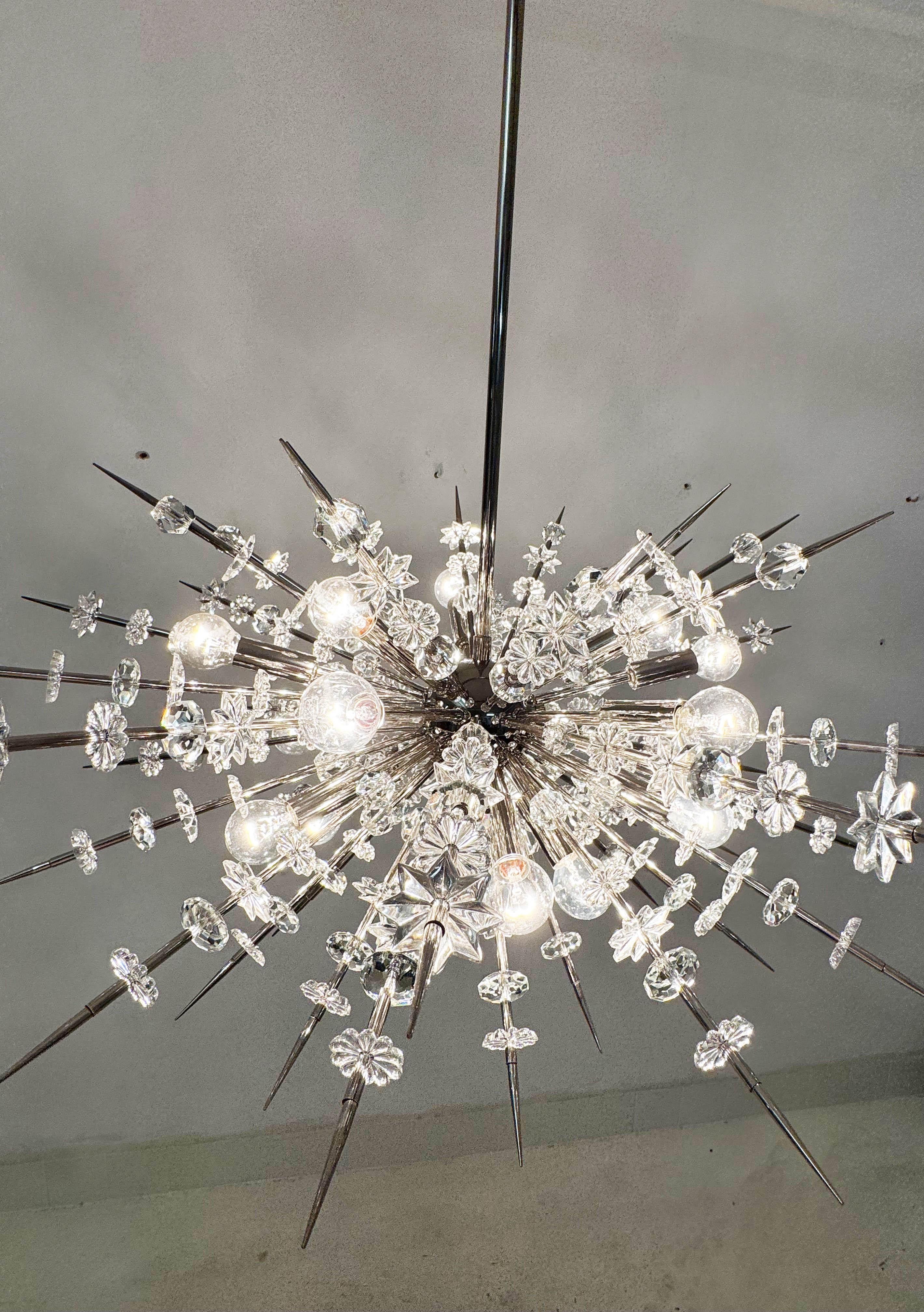 Grand lustre Miraculoso de Bakalowits & Söhne en vente 6