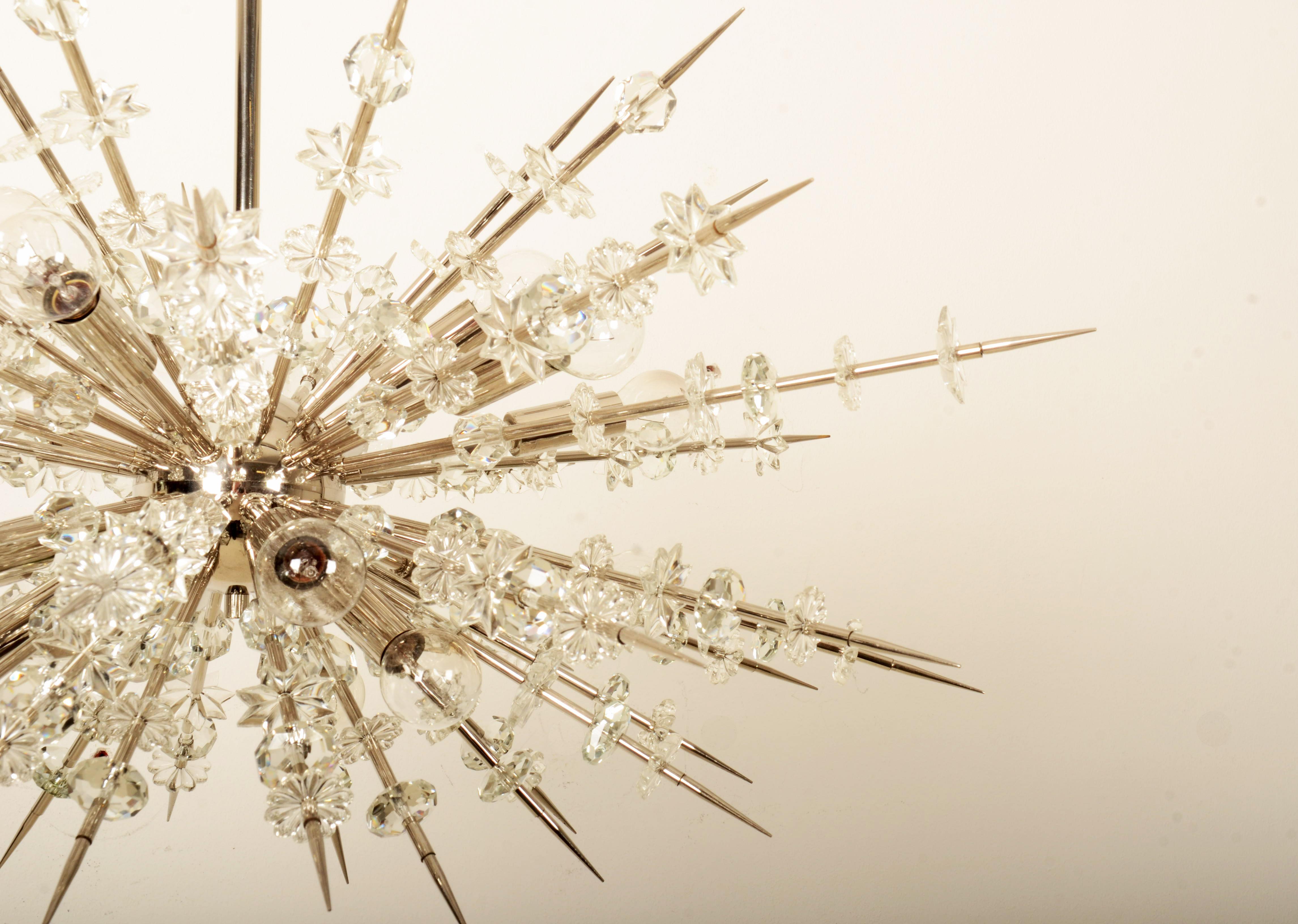 Grand lustre Miraculoso de Bakalowits & Söhne en vente 9