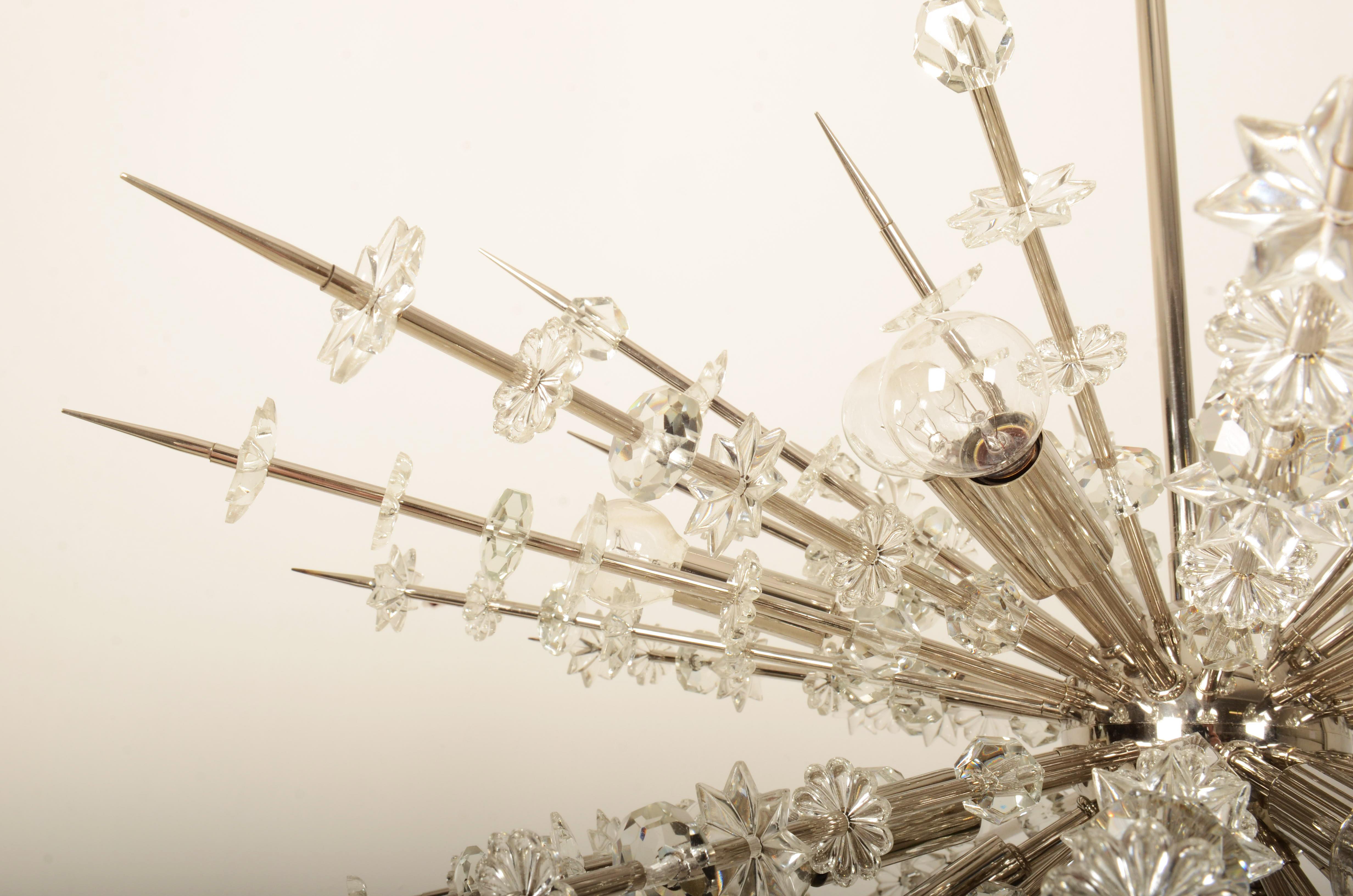Mid-Century Modern Grand lustre Miraculoso de Bakalowits & Söhne en vente